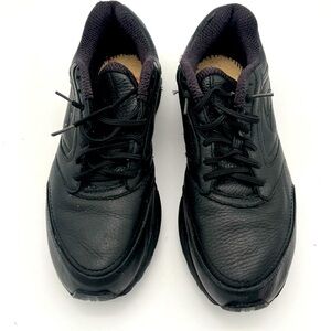 Brooks Addiction Walker 2 Walking Shoes Black Leather Sneakers Woman’s Size 10